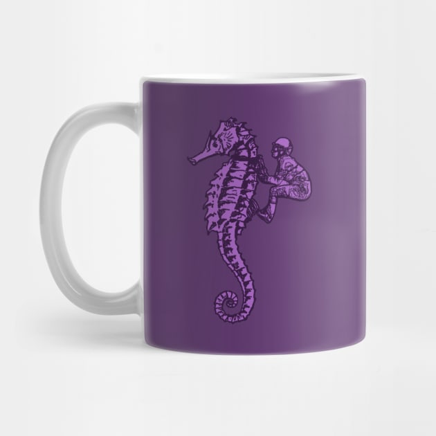 Seahorse Jockey by JohnnyBoyOutfitters